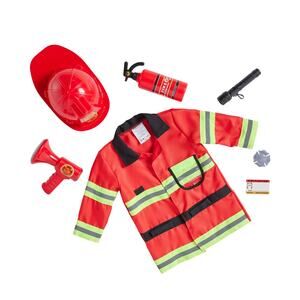 Imaginarium Fire Fighter Dress up Playset 7 Piece Set NWT